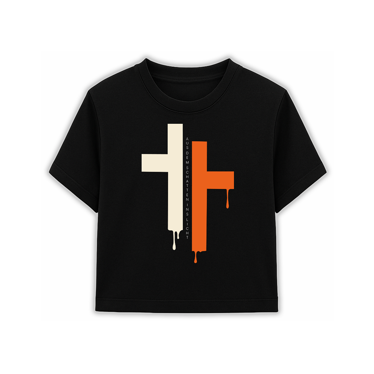 T-Shirt LaFee "Broken Cross" Oversized Shirt